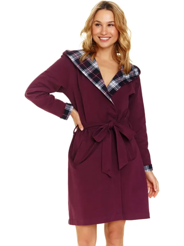 Doctor Nap Badjas Burgundy SWW.7106 36 / Bordeaux