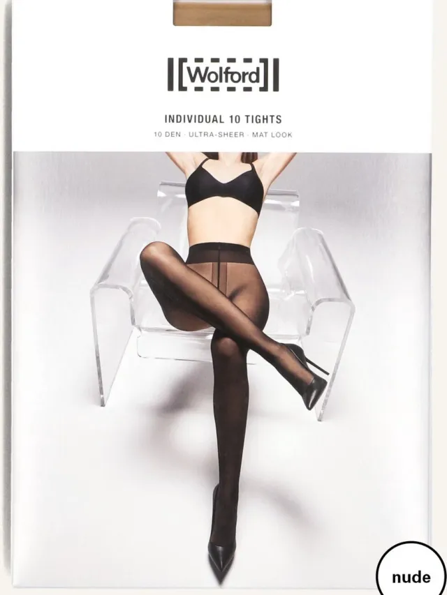 Wolford Individual 10 Tights beige