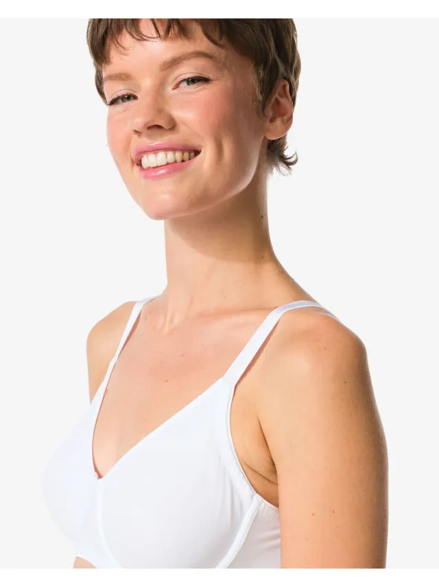 HEMA Niet voorgevormde bh met beugel - 2 stuks beige (beige)