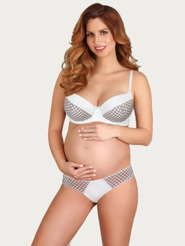 Lupoline Slip White Stripes