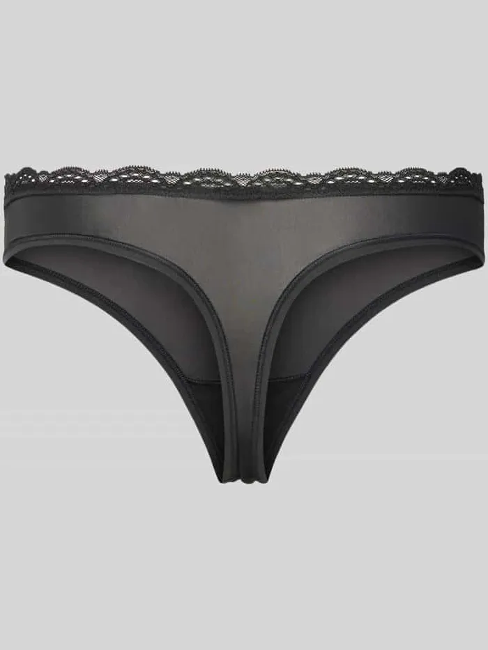 Calvin Klein String met labelprint zwart, foto 2