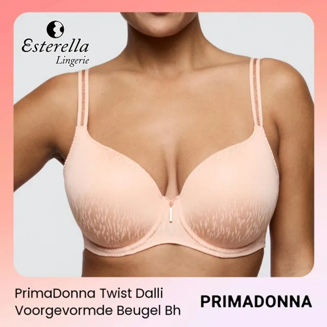PrimaDonna Twist Dalli voorgevormde Beugel Bh 0242590 Zijde - maat EU 85C / FR