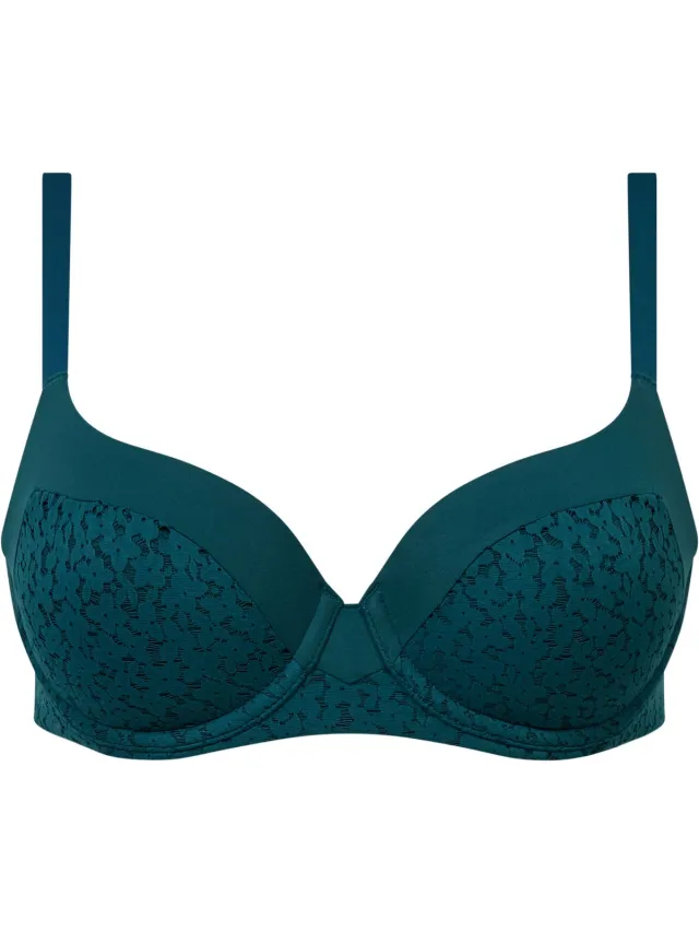 Chantelle Easy Feel Norah BH Donker Groen - Groen
