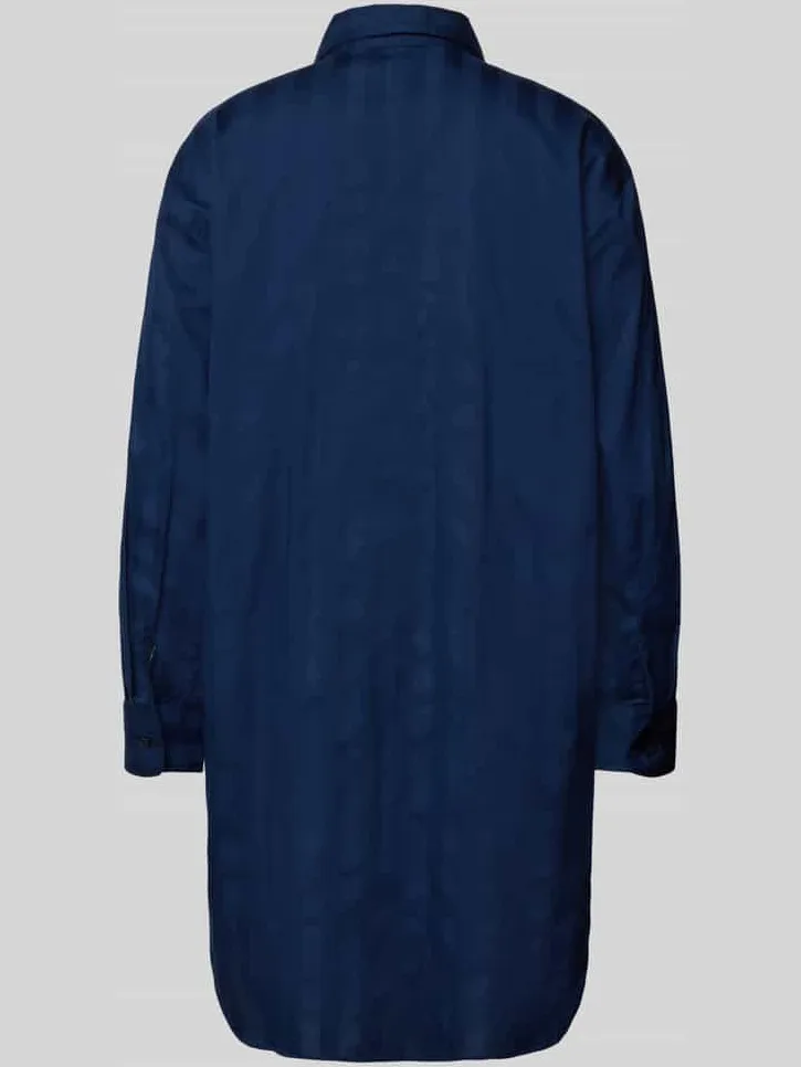 Lauren Ralph Lauren Nachthemd met borstzak donkerblauw, foto 2