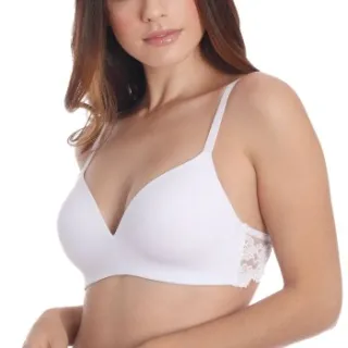 sassa Classic Lace beugelloze gewatteerde bh wit Beige,Zwart,Grijs,Wit