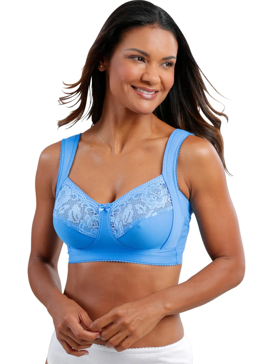 Steunbeha zonder beugel blauw aqua