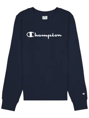 Champion American Classics Crewneck Sweatshirt W Beige,Blauw