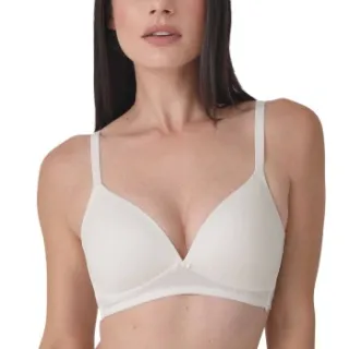 sassa Bamboo Jacquard Padded Soft Bra Beige,Wit,Blauw
