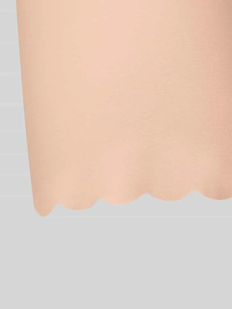 SKINY slim fit biker-shorts met sierafwerkingen beige, foto 3