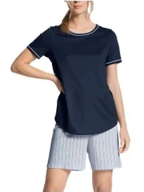 Calida Sweet Dreams Short Pyjama Blauw,Roze,Lila,Versch.kleure/Patroon