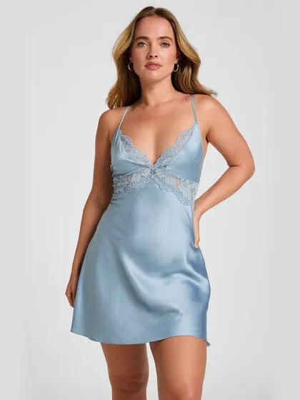 Hunkemöller Slipdress Viktoria Blauw