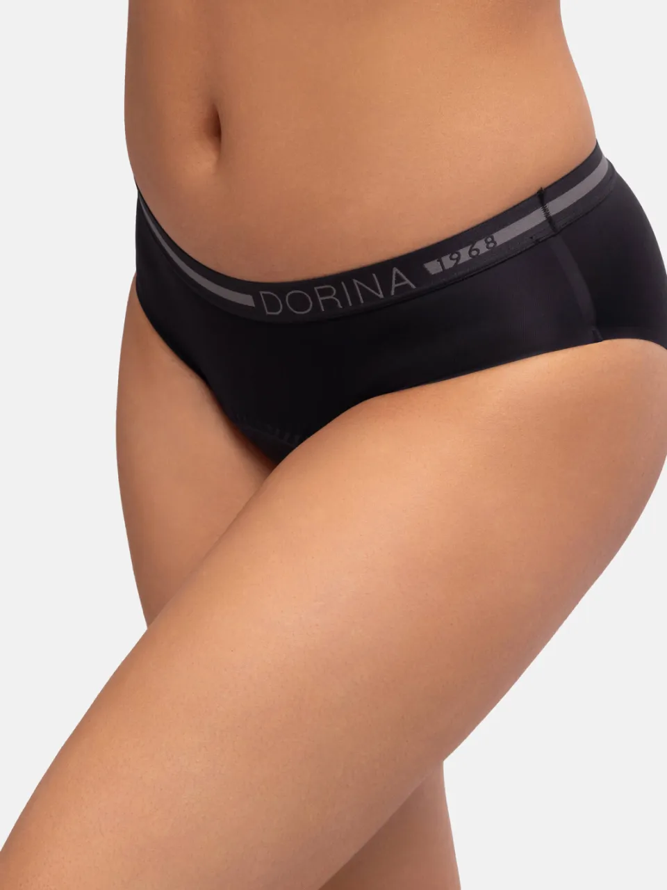 Dorina medium absorberende menstruatieslip Moon (set van 2) zwart, foto 6