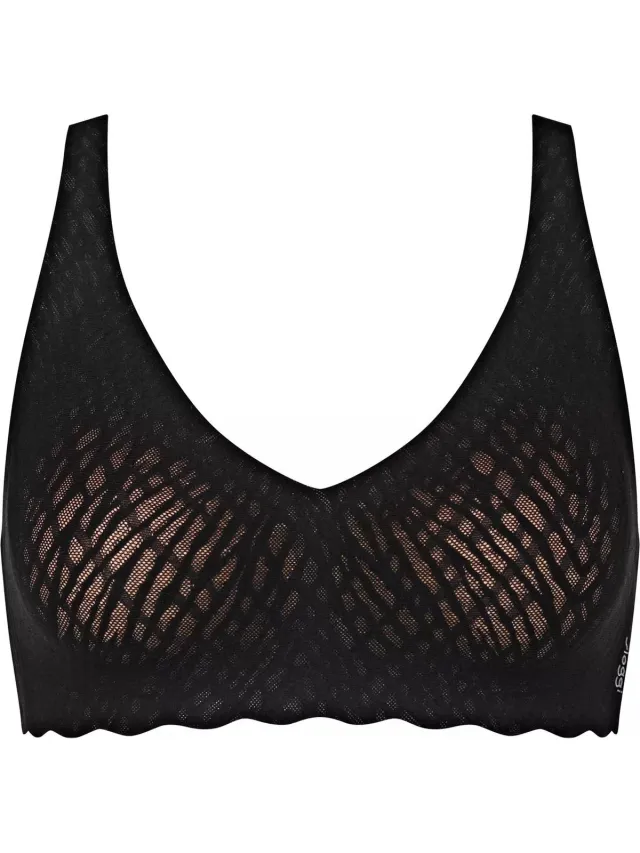 Sloggi ZERO Feel Bliss Soft bra Dames Beha - Zwart
