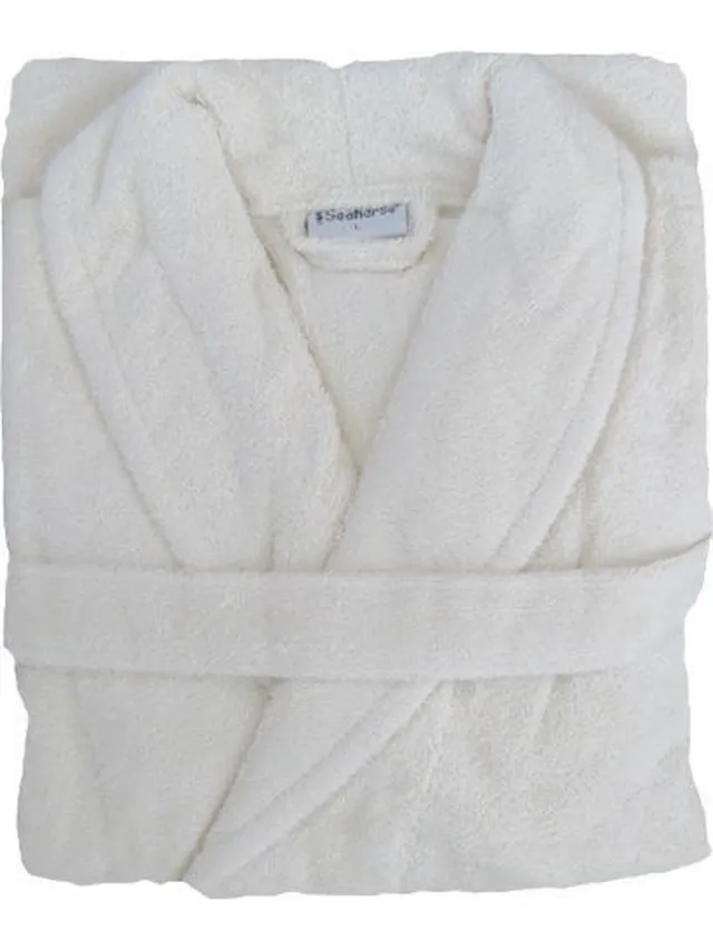 Seahorse BlanQ Badjas - XL - Naturel crème