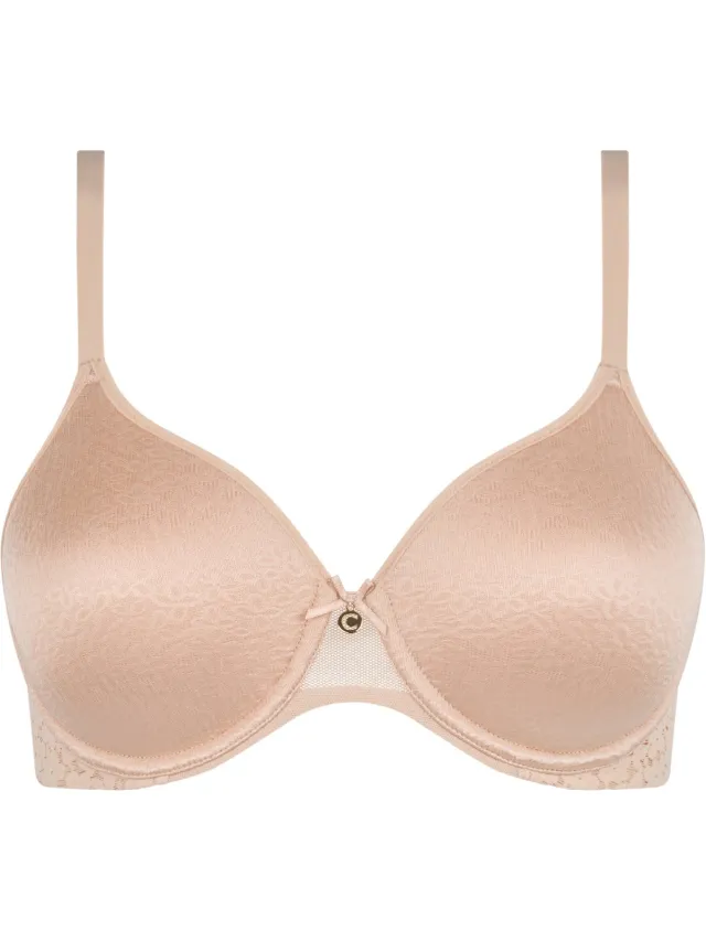 Chantelle Norah - Spacer BH - Bedekkend - Racerback - Soft Feel - GOLDEN BEIGE