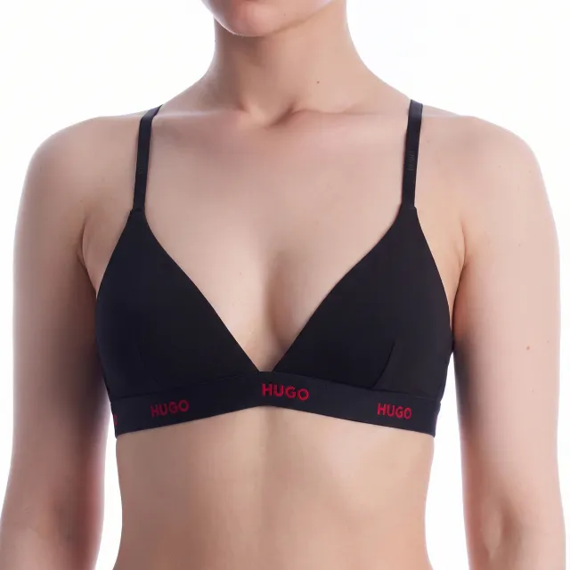 Boss bralette zonder beugel zwart
