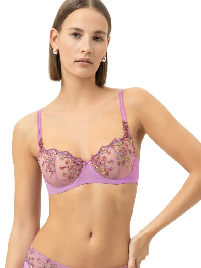 Mey Damen Balconette-Beha Serie Delightful frozen orchid