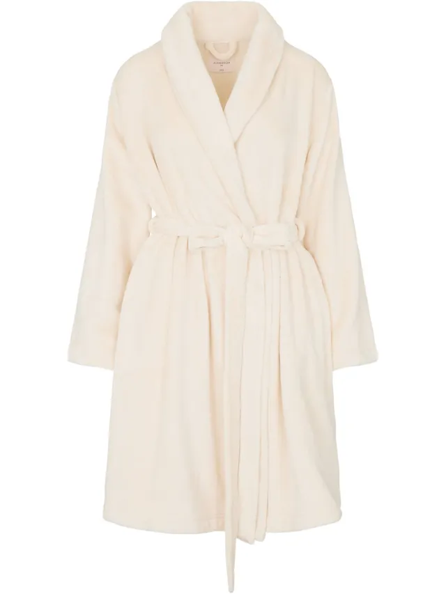 Hunkemöller Robe Fluffy Fleece Wit