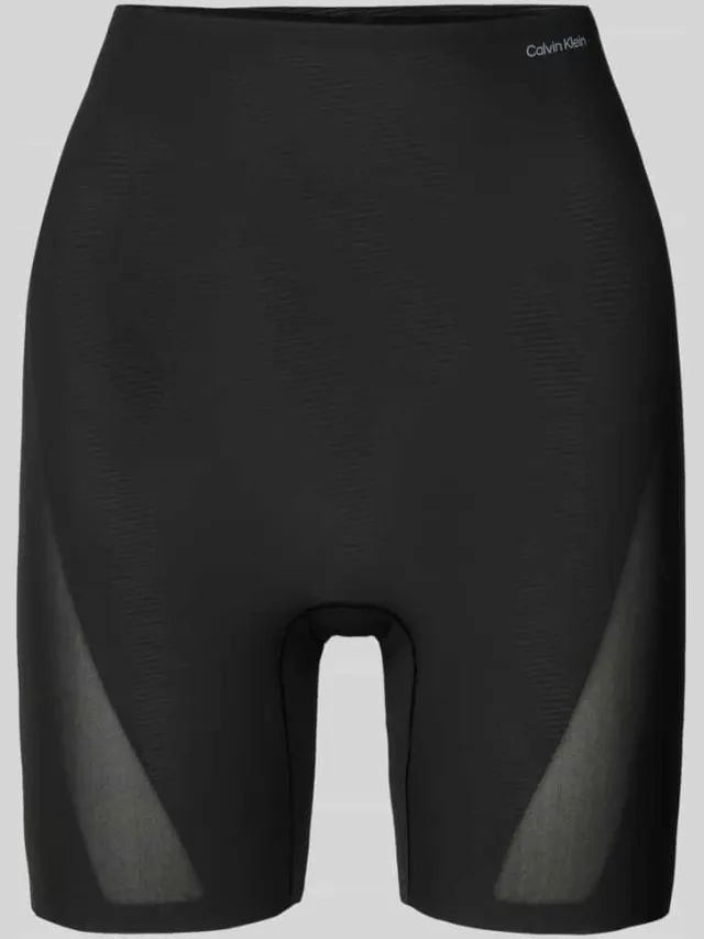 Calvin Klein broek met labelprint Zwart