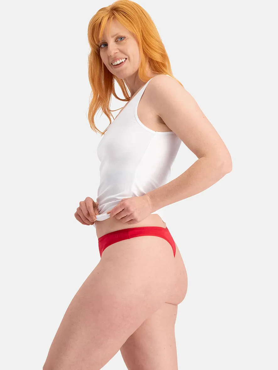 Bamboo Basics Lola string rood, foto 3