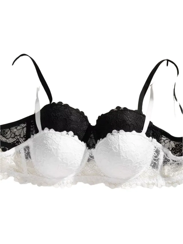 Currero BH Zonder Beugel - Strapless - Zonder Bandjes - Met Voorsluiting - Push-up Bh's - Comfort Beha - Comfortabel - Grote Sluiting - Veelkleurig - Cupmaat