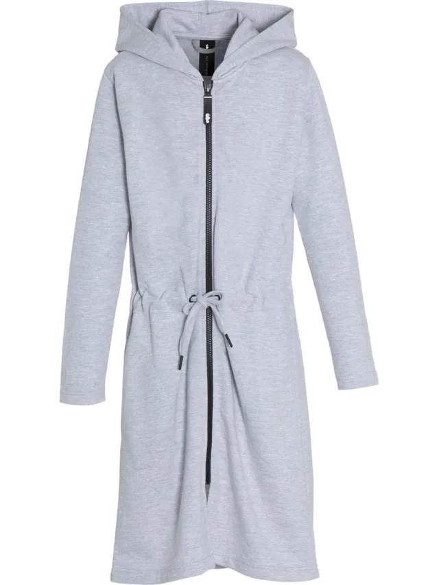 Seahorse Taylor - Kinderbadjas - Lichtgrijs - 134/140 Light grey