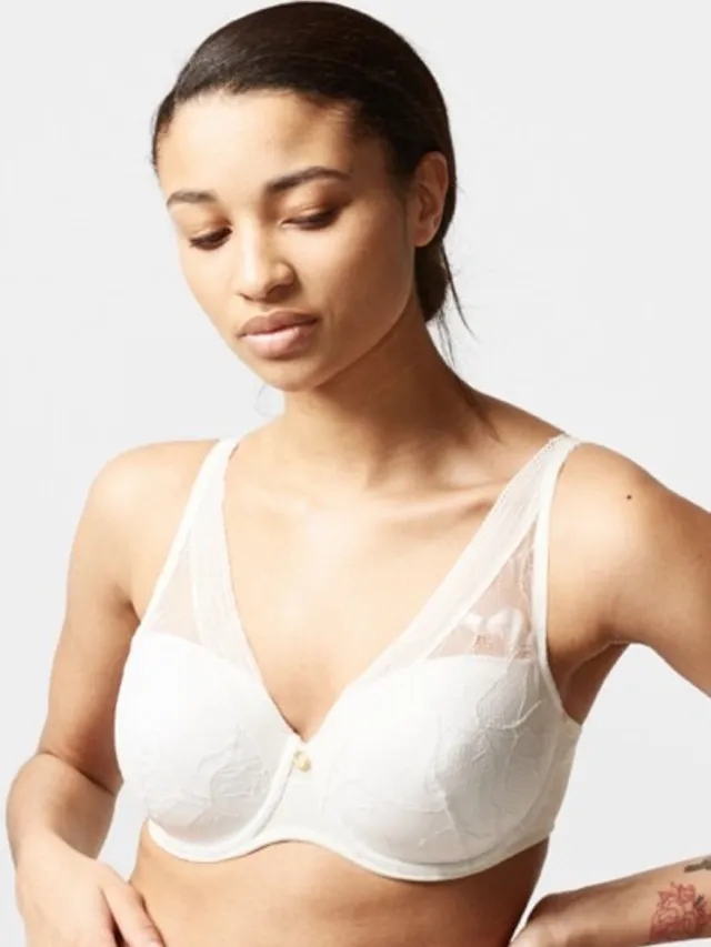 Chantelle True Lace – BH Plunge Spacer – C11M20 – Milk - D75/90