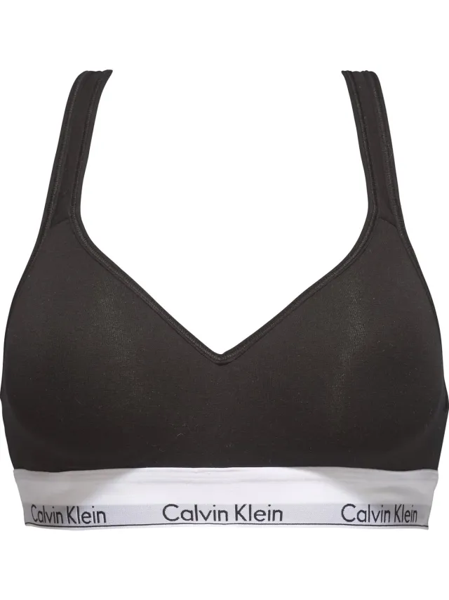 Calvin Klein Modern Cotton Bralette met cup Dames - Zwart