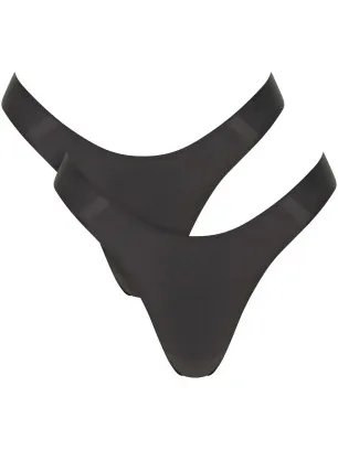 Sloggi ZERO Feel 2.0 Tiny tanga Beige,Zwart,Versch.kleure/Patroon