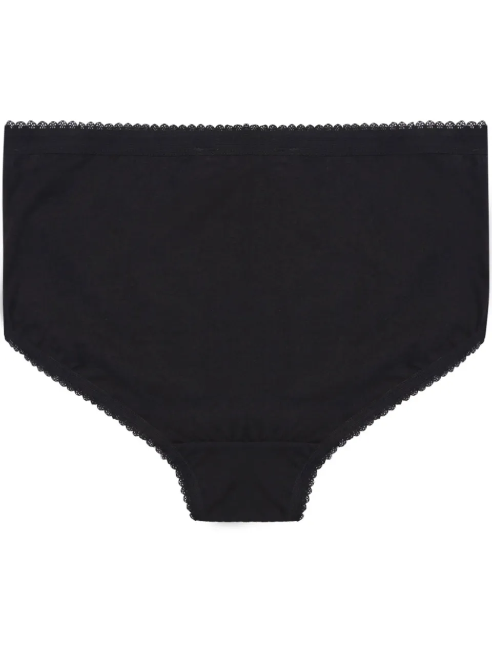 Yours 5 Pack Katoenen Tailleslips Met Hoge Taille In Zwart-64, foto 3