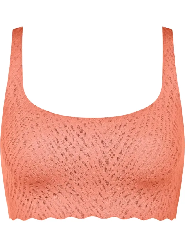Sloggi Women ZERO Feel Bliss Top - bralette - licht abrikoos Oranje