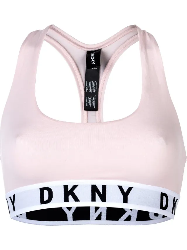 Dkny Bustier Racerback Logo Print rosé, foto 2