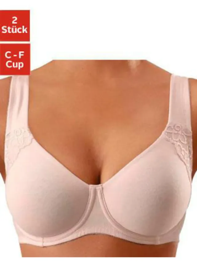 minimizer-beha zwart poudre+wit