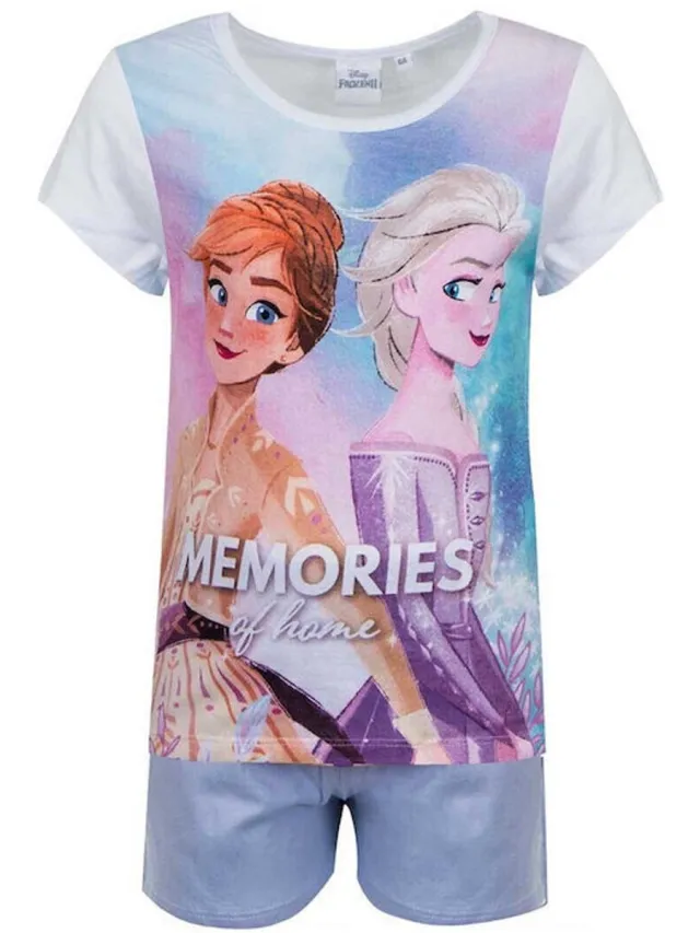 Disney Frozen kinderpyjama's 8 jaar Blauw