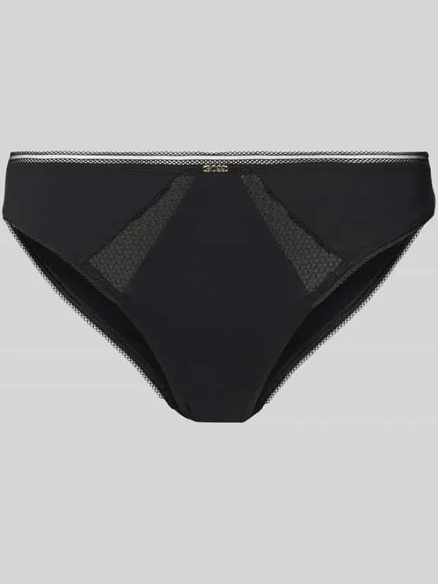 Boss Onderbroek met kanten inzet Zwart