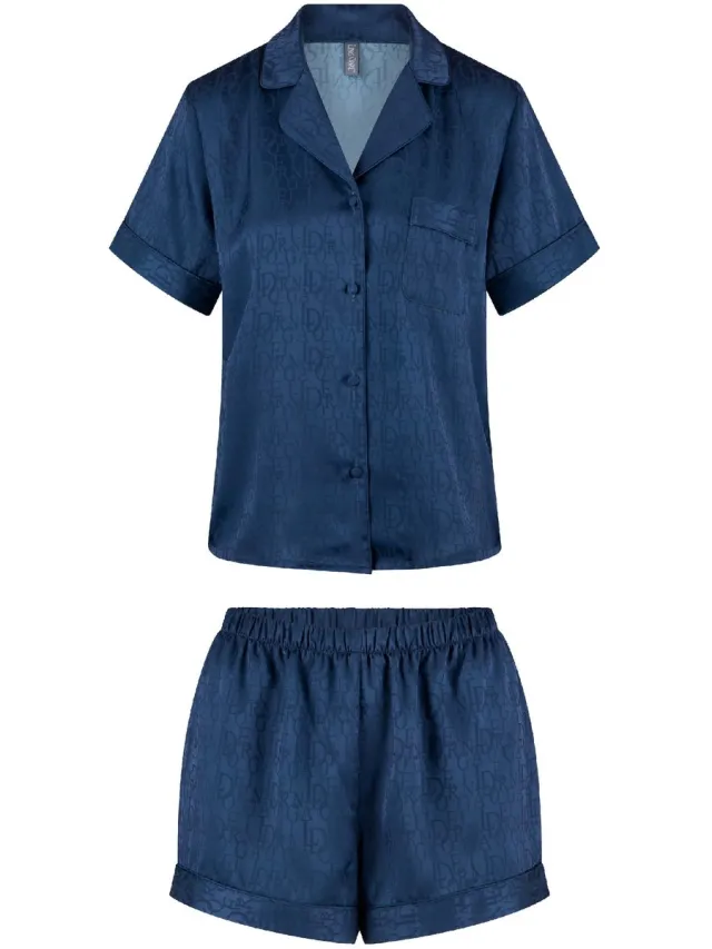 LingaDore Shortama set Dark denim