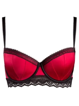 Wonderbra Glam Balconette bh rood Rood,Grijs