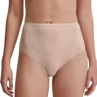 Calida Sleek Skin high waist brief beige Beige,Zwart,Wit