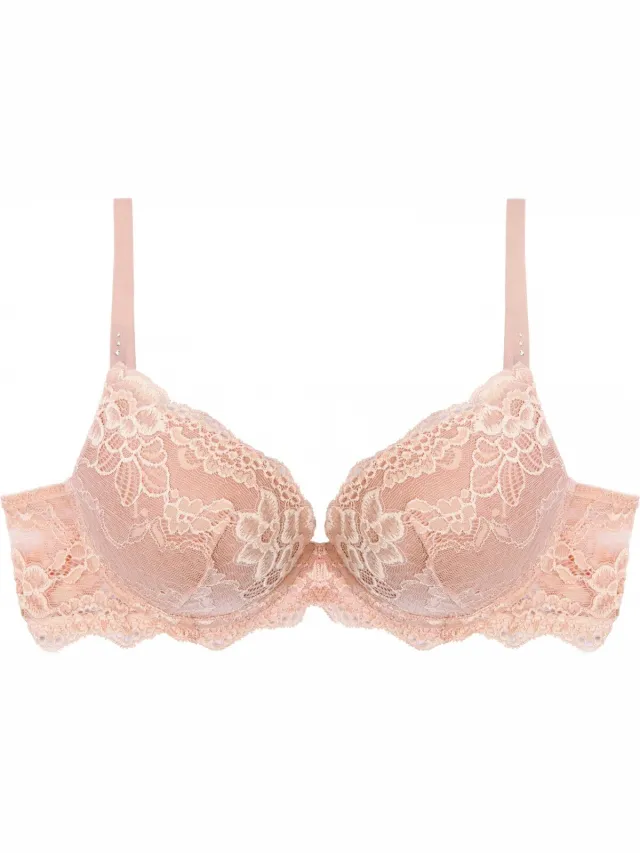 Pleasure State My Fit Lace 200% Boost Plunge Push-up BH Huid