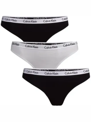 Calvin Klein Carousel string Zwart,Versch.kleure/Patroon,Blauw,Groen,Roze,Grijs,Lila,Geel,Wit,Rood