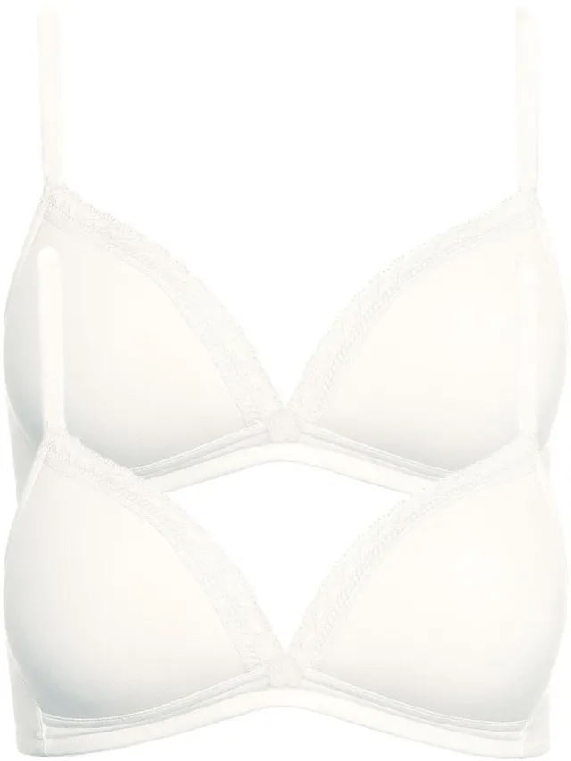Lisca 2-pack driehoek BH zonder beugel Ines room