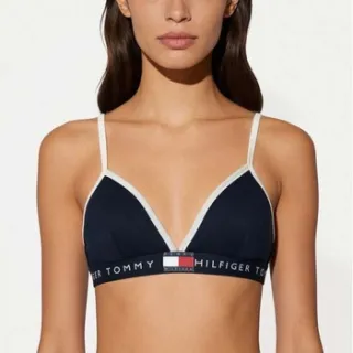 Tommy Hilfiger triangel-bh navy, foto 2