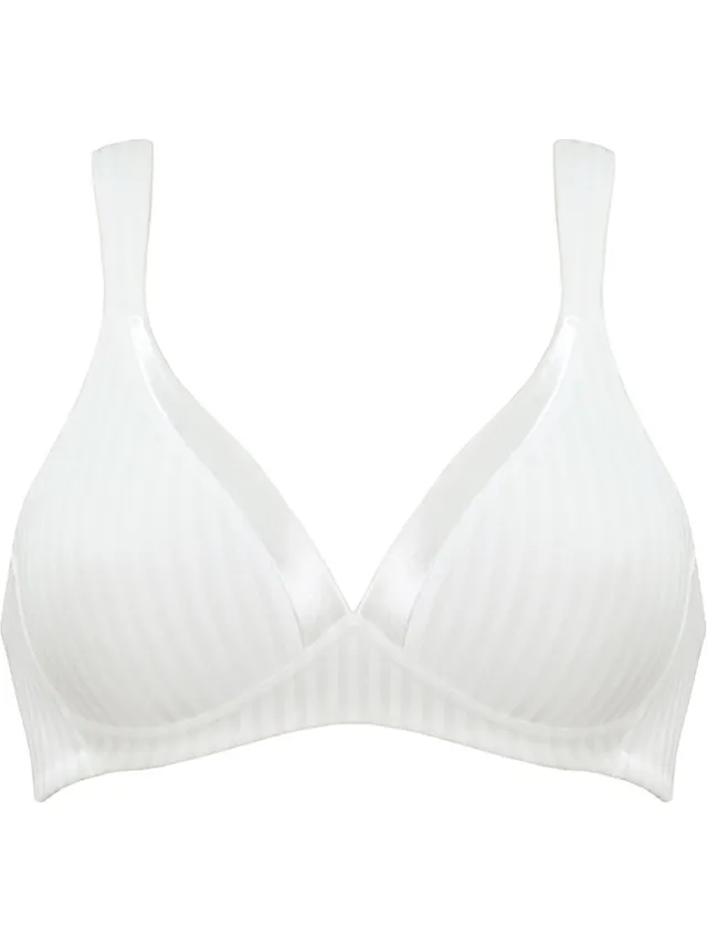 Naturana Soft bh met strepen - 5247 - Ecru