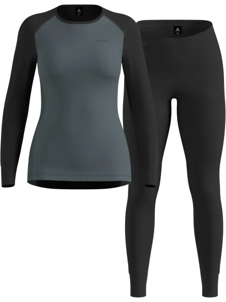 Odlo Active Warm Special Set ondergoedset grijs/zwart