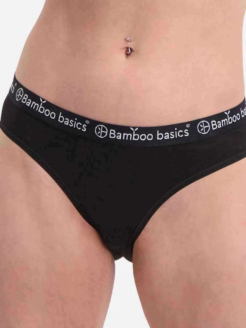 Bamboo Basics Yara slip zwart