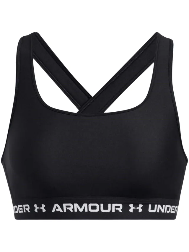Under Armour Dames/Dames Medium Impact Sportbeha (Zwart, Wit)