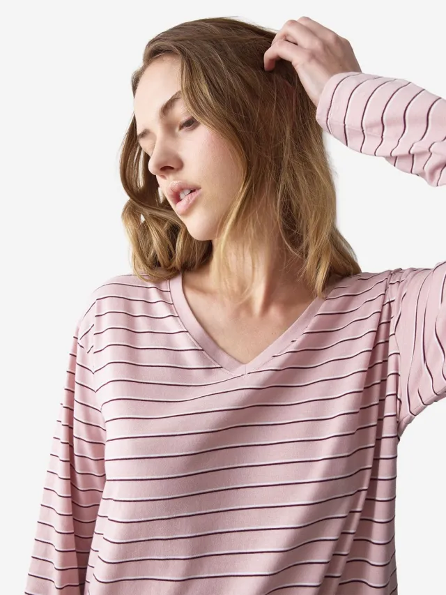 Triumph Nachthemd Red Label Nightdresses PINK - LIGHT COMBINATION