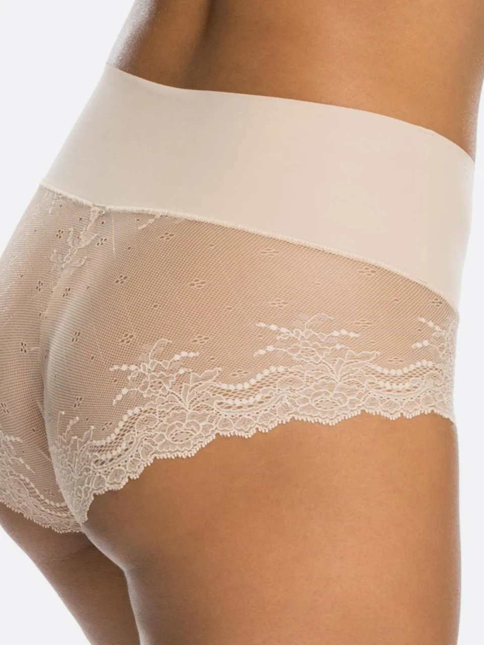 SPANX SPANXsupersmooth™ Undie-tectable licht corrigerende Lace Hi-Hipster lichtbeige, foto 4
