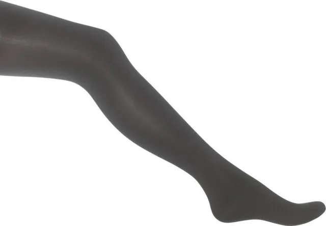 Bonnie Doon Dames - Panty's - Basic Opaque Tights - Donker Grijs/Dark Grey - M (38/40)