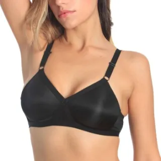 sassa Cross Back Soft Bra bh zwart Beige,Zwart,Wit